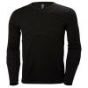Helly Hansen Lifa Merino Crew, herre, sort