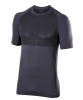 Falke Short Sleeved Shirt, herre, mørk grå