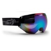 Demon Alpiner skigoggle, sort/rød