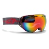 Demon Alpiner skigoggle, grå/rød