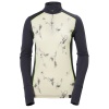 Helly Hansen W Wool Graphic 1/2 zip, hvid