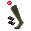 Lenz Heat Sock 4.0 + Lithium Pack, green