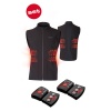 Lenz Heat Vest 1.0 + Lithium Pack rcB 1800, herre, black