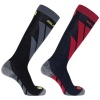 Salomon S/Access skistrømper, 2-pak, night sky/black