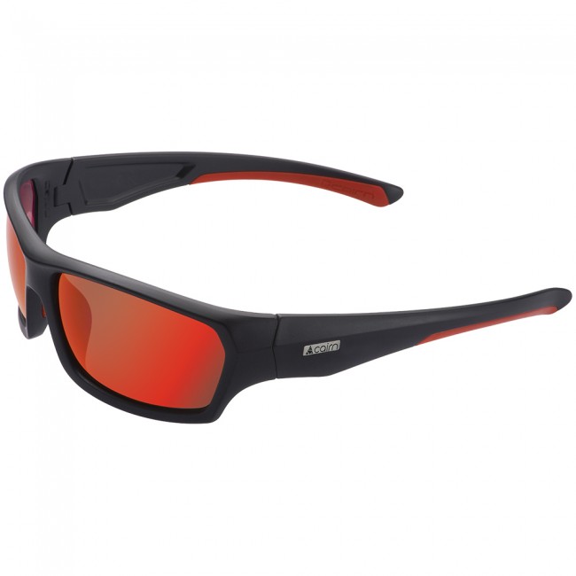 8: Cairn Peak Solaire Polarized solbrille, black red