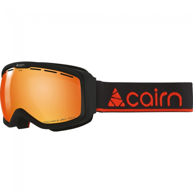 Brug Cairn Funk, OTG skibriller, junior, mat sort orange til en forbedret oplevelse