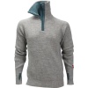Ulvang Rav sweater w/zip, herre, grey melange