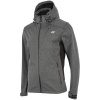 4F Brady, softshell jakke, herre, grå