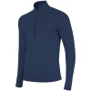4F QuickDry fleecepulli, herre, blå