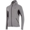 4F Warm Hoodie, fleece jakke, herre, grå