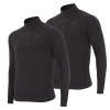 4F Odin Microtherm fleecepulli, herre, sort, 2 stk