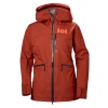 Helly Hansen W Kvitegga Shell Jacket, dame, red brick