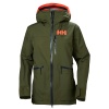 Helly Hansen W Powderqueen 2.0 Skijakke, dame, ivy green