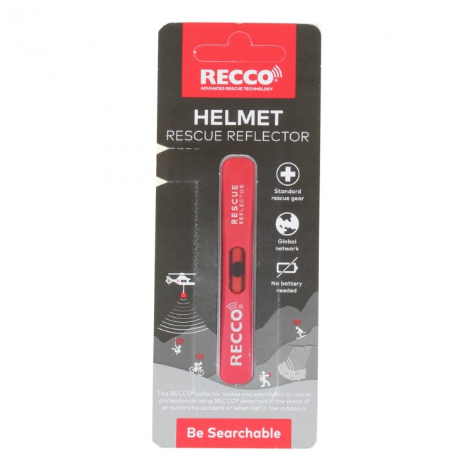 Brug Recco Helmet Rescue, reflector, rød til en forbedret oplevelse