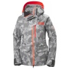 Helly Hansen Powderqueen 2.0 skijakke, dame, grå camo
