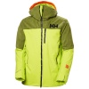 Helly Hansen Straightline Lifaloft skijakke, herre, grøn