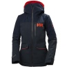 Helly Hansen Powchaser Lifaloft skijakke, dame, mørkeblå