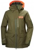 Helly Hansen W Powderqueen 2.0 Skijakke, dame, ivy green