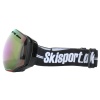 Demon Alpiner skibriller, sort/rød, Skisport.dk Edition
