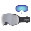 Atomic Revent Q Stereo, skibriller, sort