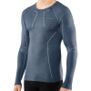 Falke Wool-Tech LS, herre, blå
