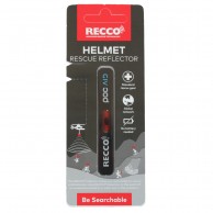 Recco Helmet Rescue, reflector, sort