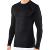 Falke Maximum Warm Longsleeved Shirt Tight Fit, herre, sort