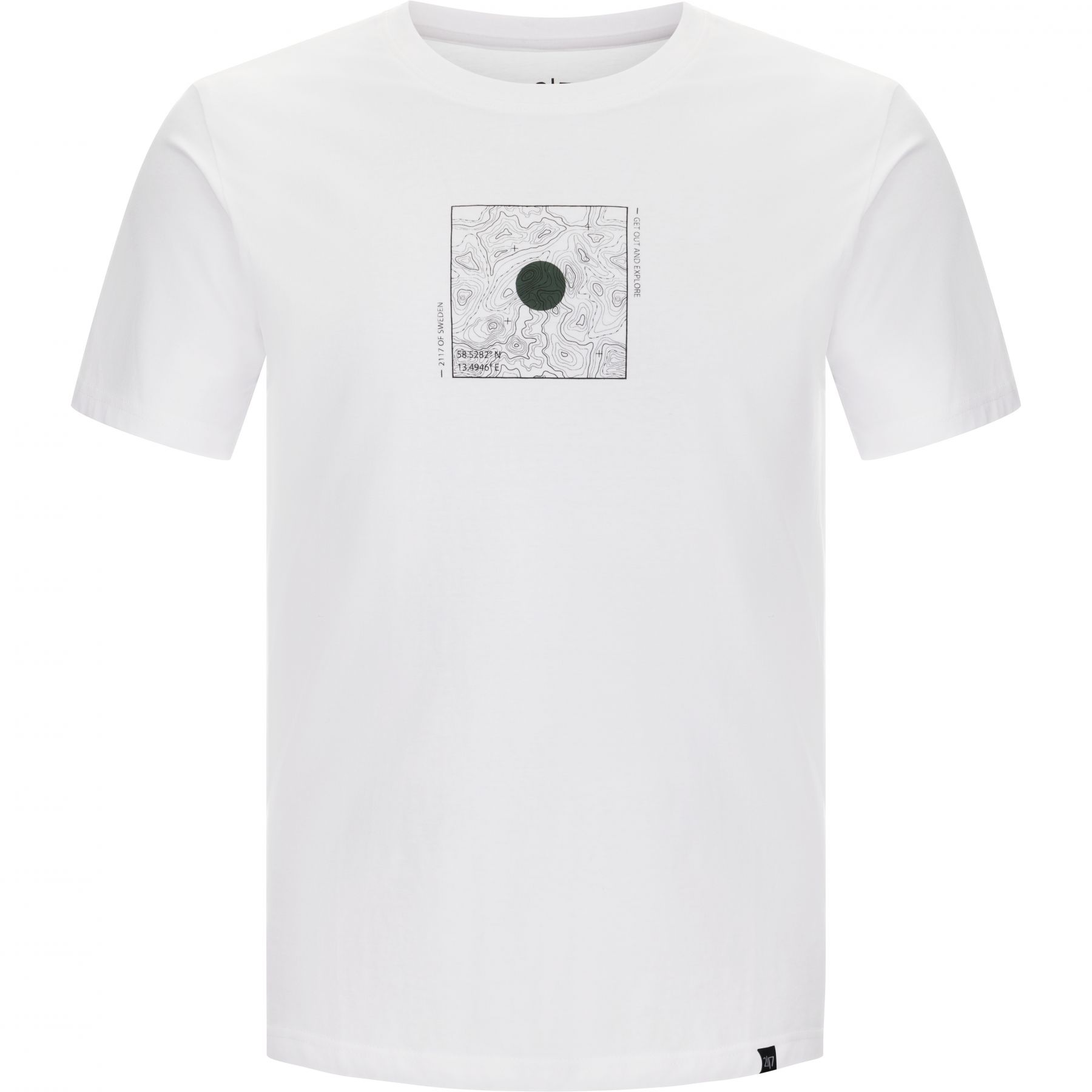 2117 of Sweden Apelviken - Herre T-shirt - Hvid - M