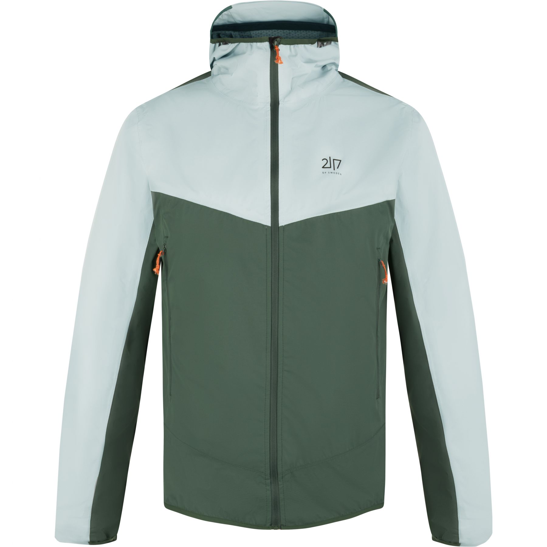 2117 of Sweden Jacks 2.5l, regnjakke, herre, grøn billede