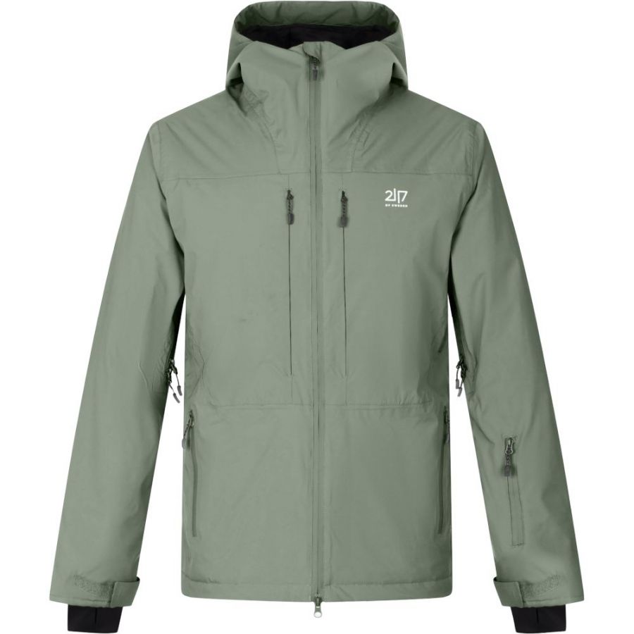 2117 of Sweden Nausta, skijakke, herre, grøn billede