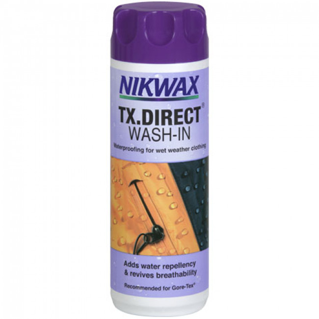 Brug Nikwax TX-Direct wash-in, 300 ml til en forbedret oplevelse