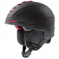 Uvex Legend Pro skihjelm, sort/rød