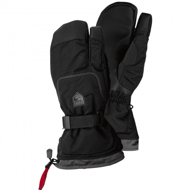 Brug Hestra Gauntlet, 3-finger skihandske, herre, sort til en forbedret oplevelse