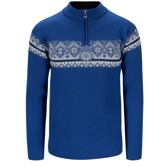 Brug Dale of Norway Moritz, sweater, herre, blå til en forbedret oplevelse