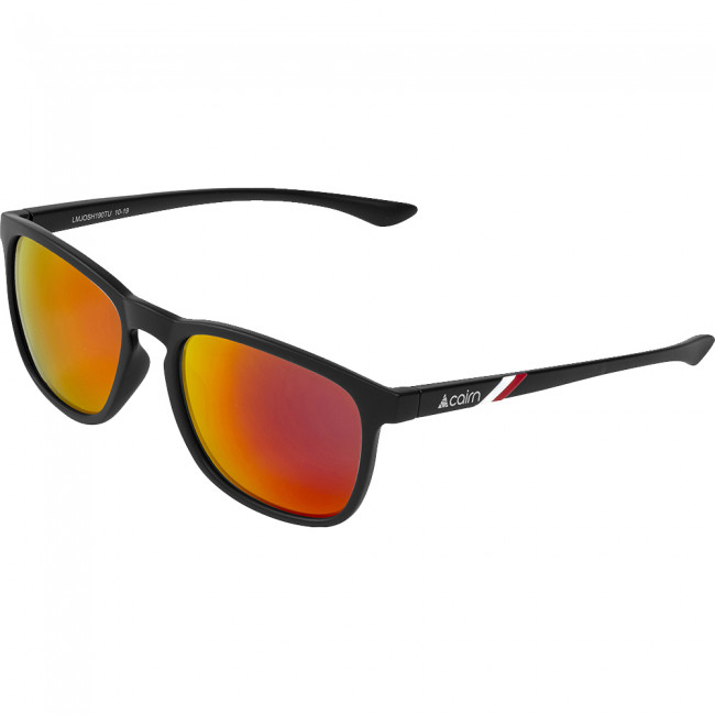 Brug Cairn Josh Polarized, solbriller, sort/rød til en forbedret oplevelse