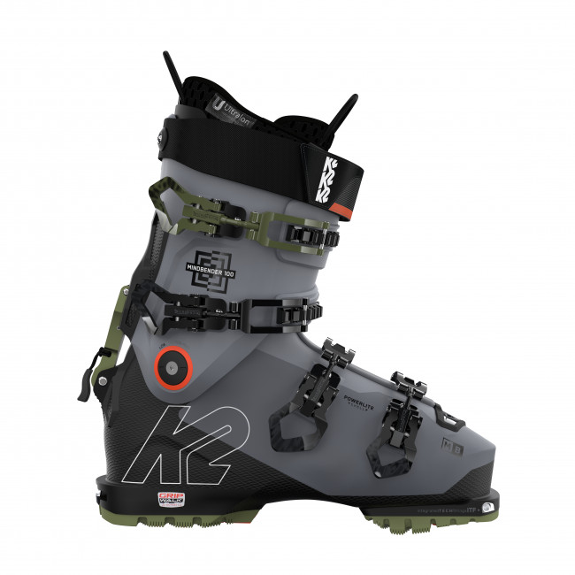 K2 Mindbender 100 MV, skistøvler, herre, grå thumbnail