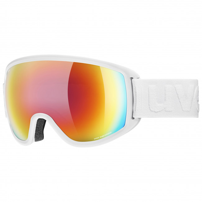 Brug Uvex Topic FM Sphere, skibriller, hvid til en forbedret oplevelse