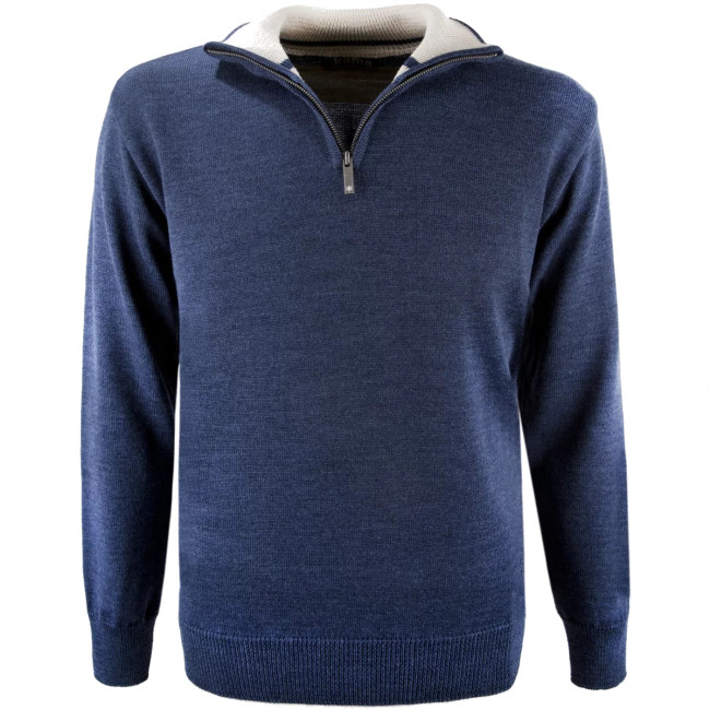 Brug Kama Bjørn Merino, sweater, herre, mørkeblå til en forbedret oplevelse
