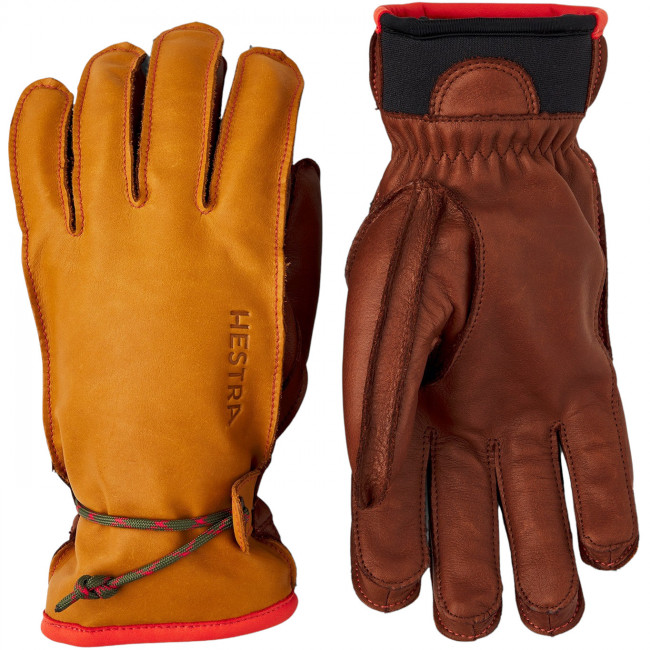 10: Hestra Wakayama, handsker, kork/brun