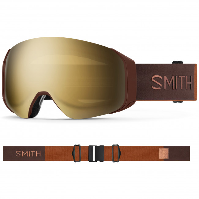 Brug Smith 4D Mag S, skibriller, dame, sepia luxe til en forbedret oplevelse