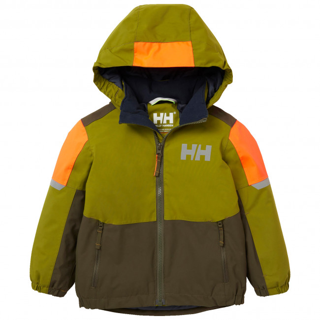 Brug Helly Hansen K Rider 2.0 Ins, skijakke, børn, grøn til en forbedret oplevelse