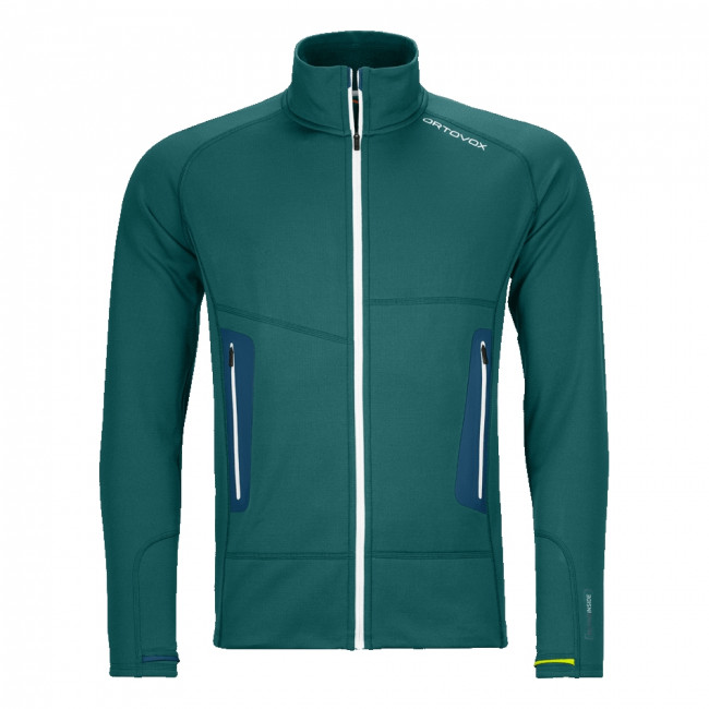 Ortovox Fleece Light Jacket, herre, mørkegrøn thumbnail