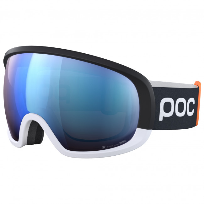 POC Fovea Race, skibriller, uranium black/hydrogen white thumbnail
