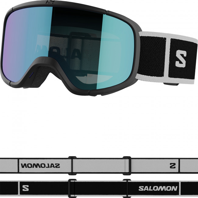 Salomon Lumi, skibriller, junior, sort/grå thumbnail
