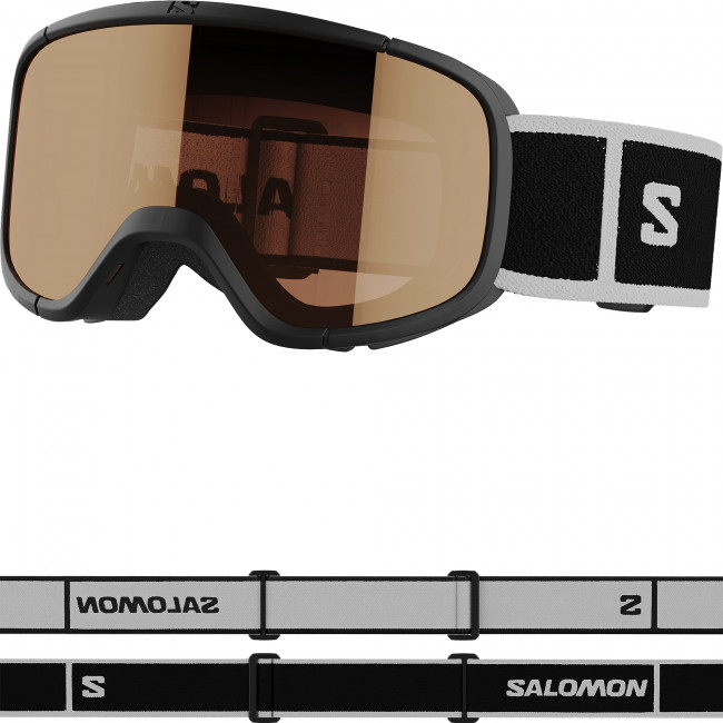 Salomon Lumi Access, skibriller, junior, sort thumbnail