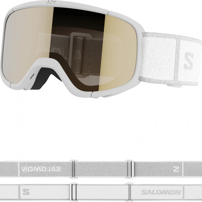 Salomon Lumi Access, skibriller, junior, hvid thumbnail