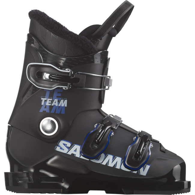 Brug Salomon Team T3, skistøvler, junior, sort/blå/hvid til en forbedret oplevelse