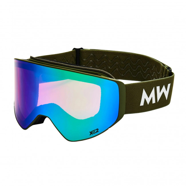 MessyWeekend Clear XE2, skibriller, grøn thumbnail