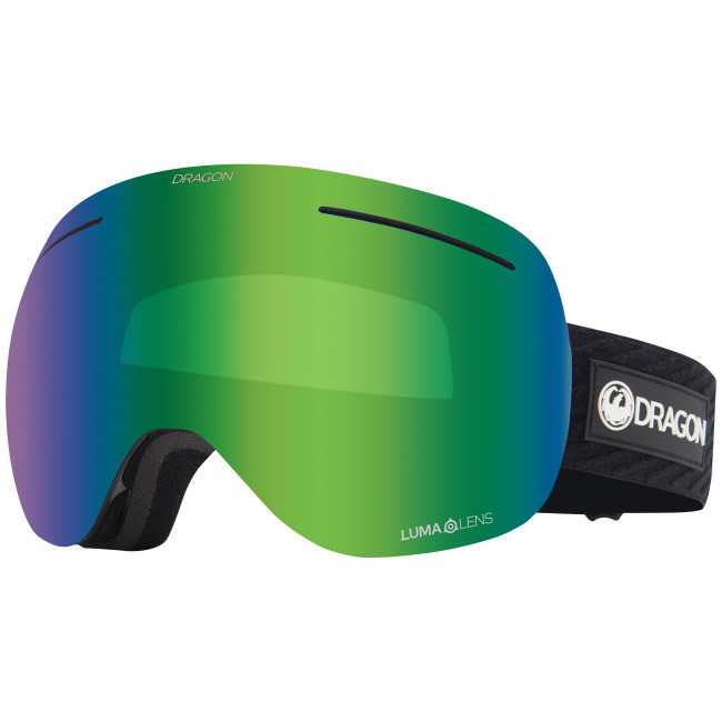 Dragon X1, skibriller, icon green