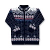 Kama nordisk sweater, børn, blå